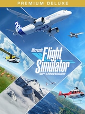 Microsoft Flight Simulator Premium Deluxe 40th Anniversary Edition PC Steam Key GLOBAL