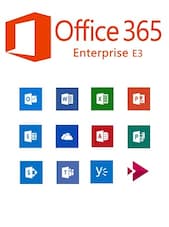 Microsoft Office 365 Enterprise - PC, Mac 5 Users 1 Year Microsoft Key GLOBAL