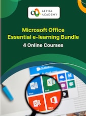 Microsoft Office Essential eLearning Bundle - 4 Online Courses Alpha Academy