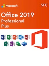 Microsoft Office Professional 2019 - Plus PC 5 zařízení Microsoft Klíč GLOBÁLNÍ
