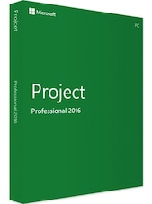 Microsoft Project 2016 Professional (PC) - Microsoft Key - GLOBAL Microsoft Klíč GLOBÁLNÍ