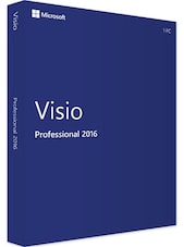 Microsoft Visio 2016 Professional (PC) - Microsoft Key - GLOBAL Microsoft Klíč GLOBÁLNÍ