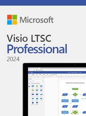 Microsoft Visio 2024 | LTSC Professional (PC) - Microsoft Key - GLOBAL Microsoft Key GLOBAL