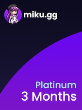 MikuGG Platinum 3 miesiące Klucz MikuGG GLOBALNY