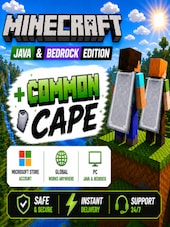 Minecraft: Java & Bedrock Edition + Copper Cape PC Microsoft Store Account GLOBAL