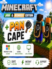 Minecraft: Java & Bedrock Edition + Pan Cape PC Microsoft Store Account GLOBAL
