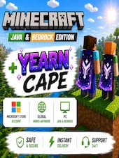 Minecraft: Java & Bedrock Edition + Yearn Cape PC Microsoft Store Account GLOBAL