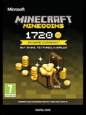 Minecraft: Minecoins Pack - 1720 Münzen PC Microsoft Store Schlüssel GLOBAL
