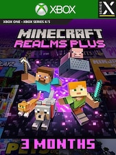 Minecraft Realms Plus Subscription Xbox One, Series X/S 3 maanden Xbox Live Sleutel GLOBAL