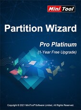 MiniTool Partition Wizard Pro Platinum - 3 PC 1 rok MiniTool Solution Klucz GLOBALNY