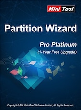 MiniTool Partition Wizard Pro Platinum - 3 számítógép 1 év MiniTool Solution Kulcs GLOBÁLIS