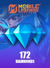Mobile Legends: Bang Bang 172 Diamentów (156 Diamentów + 16 Bonusowych) Doładowanie w grze GLOBALNY