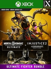 Mortal Kombat 11 Ultimate + Injustice 2 Leg. Edition Bundle Xbox Series X/S Xbox Live Clé EUROPE