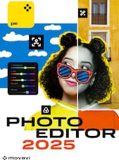 Movavi Photo Editor 2025 - PC 1 Device 1 an Movavi Clé GLOBAL