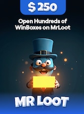 MrLoot Gift Card 250 USD MrLoot Schlüssel GLOBAL
