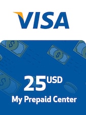 MyPrepaidCenterVisa 25 USD Visa Key GLOBAL