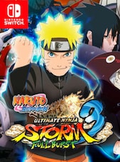 NARUTO SHIPPUDEN: Ultimate Ninja STORM 3 Full Burst Nintendo Switch SOLO EN INGLÉS Nintendo eShop Clave EUROPA