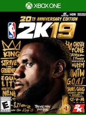 NBA 2K19 20th Anniversary Edition Xbox One Xbox Live Key NORTH AMERICA