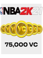 NBA 2K21 - 75000 VC Xbox One Xbox Live Klucz USA
