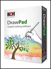 NCH: DrawPad Graphic Design - PC 1 Gerät Lebenslang NCH Schlüssel GLOBAL