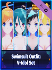 Neptunia Virtual Stars - Swimsuit Outfit: V-Idol Set PC Steam Key EUROPE