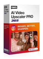 Nero AI Video Upscaler PRO - 1 PC 1 jaar Nero Sleutel GLOBAL
