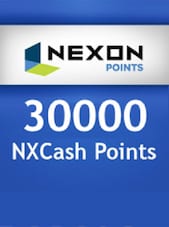 Nexon NXCash Points Game Card Nexon EUROPE - 30000 Points Nexon Key EUROPE
