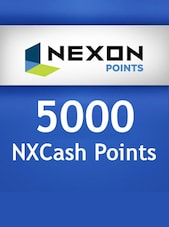 Nexon NXCash Points Game Card Nexon EUROPE - 5000 Points Nexon Key EUROPE