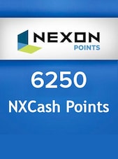 Nexon NXCash Points Game Card Nexon EUROPE - 6250 Points Nexon Key EUROPE
