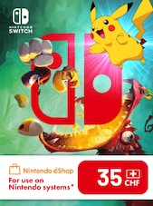 Nintendo eShop Card 35 CHF Nintendo eShop Key SWITZERLAND