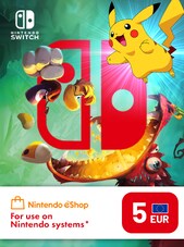 Nintendo eShop Card 5 EUR Nintendo eShop Chiave EUROPA