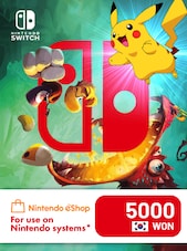 Nintendo eShop Card 5000 WON Nintendo eShop Key SOUTH KOREA