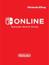 Nintendo Switch Online Individual Membership Individual 12 mois Nintendo eShop Clé EUROPE