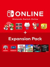 Nintendo Switch Online Membership Family + Expansion Pack 12 Months Nintendo eShop Key EUROPE