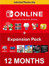 Nintendo Switch Online Membership Individual + Expansion Pack 12 mesi Nintendo eShop Chiave SVIZZERA