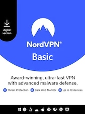 NordVPN Basic VPN Service PC, Android, Mac, iOS 10 apparaten 3 maanden NordVPN Sleutel GLOBAL