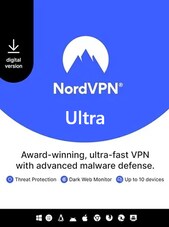 NordVPN Ultra VPN Service PC, Android, Mac, iOS 10 Cihaz 2 Yıl NordVPN Anahtar KÜRESEL