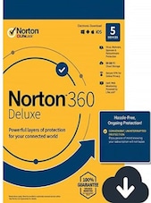 Norton 360 - Deluxe + 50 GB Cloud Storage PC, Android, Mac, iOS 1 jaar NortonLifeLock Sleutel UNITED STATES / CANADA