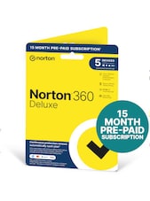 Norton 360 - Deluxe PC, Android, Mac, iOS 15 Months NortonLifeLock Key UNITED KINGDOM