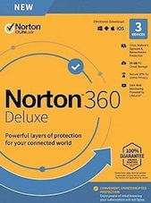 Norton 360 - Deluxe PC, Android, Mac, iOS 6 maanden NortonLifeLock Sleutel EUROPE