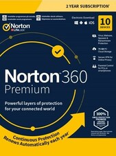 Norton 360 - Premium + 75 GB Cloud Storage PC, Android, Mac, iOS 1 anno NortonLifeLock Chiave STATI UNITI