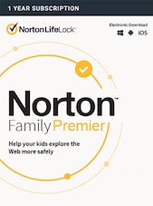 Norton Family Premier - 1 Yıl NortonLifeLock Anahtar KÜRESEL