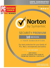 Norton Security Premium - 10 Devices 1 Year Key GLOBAL