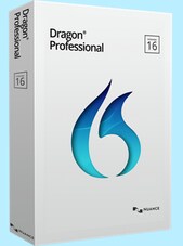 Nuance Dragon Professional 16 - PC 1 Apparaat Levenslang Nuance Sleutel GLOBAL