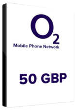 O2 Standard UNITED KINGDOM 50 GBP ROYAUME-UNI