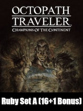 Octopath Traveler: Champions of the Continent Ruby Set A (16 + 1 Bonus) PHILIPPINES