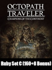 Octopath Traveler: Champions of the Continent Ruby Set C (160 + 8 Bonus) In App PHILIPPINES