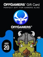 Offgamers Gift Card 20 USD OffGamers Kulcs GLOBÁLIS