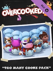 Overcooked! 2 - Too Many Cooks Pack PC Steam Clé GLOBAL