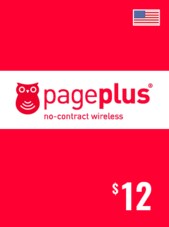 PagePlus 12 USD - PagePlus Key - UNITED STATES PagePlus Kulcs EGYESÜLT ÁLLAMOK